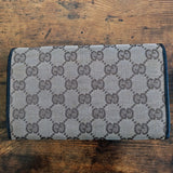 Vintage GUCCI Canvas Continental Wallet
