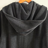 Vintage Hooded Wool Coat