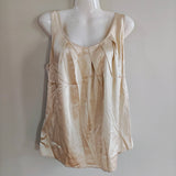 ST JOHN Sleeveless Silk Top