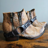 FREEBIRD by Steven Clash Leather Ankle Boots