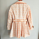 STEVE MADDEN Patterned Trench Coat