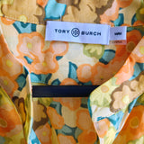 TORY BURCH Yellow Blossom Shirt Dress