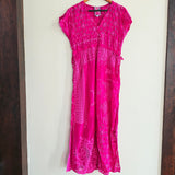 JOHNNY WAS Eyelet Kimono Dress
