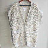 ANTHROPOLOGIE Loopy Cardigan Sweater Vest