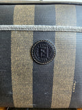 Vintage FENDI Pequin Stripe Crossbody Camera Bag