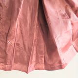 Vintage Safari-Style Wool Long Coat