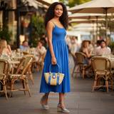 MICHAEL KORS Santorini Raffia Tote Bag