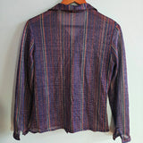 Vintage Metallic Stripes Shirt