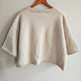 Short Sleeve Oversized Cardigan Sweater