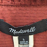 MADEWELL Corduroy Yorkway Shacket