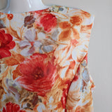 Vintage Floral Shift Dress