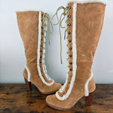 Vintage CALVIN KLEIN Lace-Up Boots