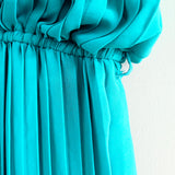 AMERICAN RAG Pleated Maxi Dress
