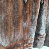 Vintage Mink Fur Long Coat