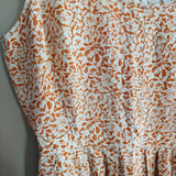 CLUB MONACO Silk Floral Dress