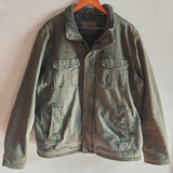 LEVI'S Men's Washed Canvas Utility Jacket