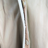 TRINA TURK Longline Leather Coat