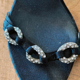 Vintage GUISEPPE ZANOTTI Silk Satin Heels