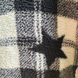 MARISSA OLIVIA Sherpa Fleece Cowl Neck Top