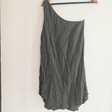 MICHAEL KORS Gauze One-Shoulder Mini Dress