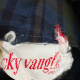 Vintage Plaid Jumper Dress