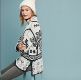 MOTH by ANTHROPOLOGIE Alaskan Half Zip Sweater