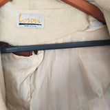 Vintage Fringed Wool Coat