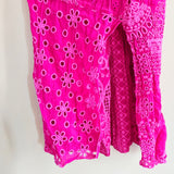 JOHNNY WAS Eyelet Kimono Dress