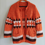 Vintage 'Grandpa' Cardigan Sweater