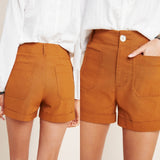 ANTHROPOLOGIE Patch Pocket Shorts