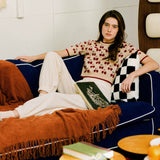 CIDER Cropped Cherry Sweater