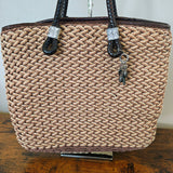 BRIGHTON Rita Woven Macramé Tote Bag