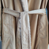 Vintage Hooded Long Coat