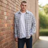 BURBERRY London Men's Plaid Shirt