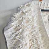 ANTHROPOLOGIE Loopy Cardigan Sweater Vest