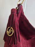 MICHAEL KORS Suede Hobo Bag