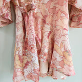 BTFL-LIFE Floral Wrap Dress