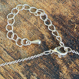 Quartz Three Charm Pendant Necklace