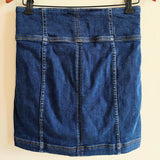 FREE PEOPLE Denim Mini Skirt