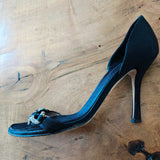 Vintage GUISEPPE ZANOTTI Silk Satin Heels