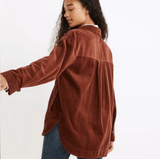 MADEWELL Corduroy Yorkway Shacket