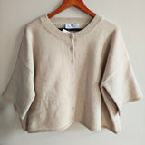 Short Sleeve Oversized Cardigan Sweater