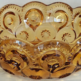 Vintage L.E. Smith "Moon and Stars" Glass Bowl