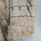 Vintage Embroidered Suede Penny Lane Coat