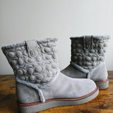 COACH Suede Ivy Boots