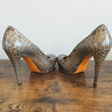 GUCCI Python Platform Pumps