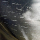 VERSACE Patent Leather and Mesh Tote Bag