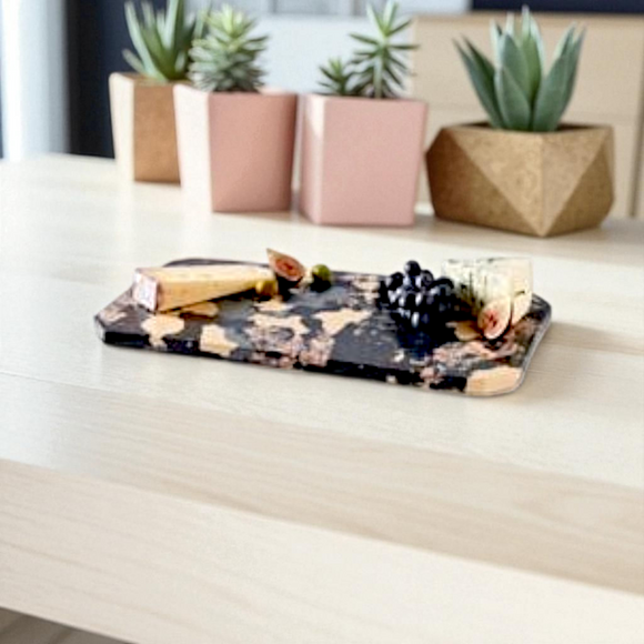 DIANE VON FURSTENBERG Marble Cheese Tray