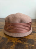 Vintage Wool Cloche Hat