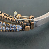 Vintage Ruby Hinge Bracelet
